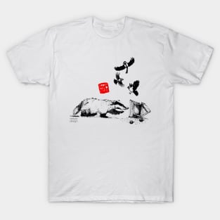 Urban Wildlife - badger T-Shirt